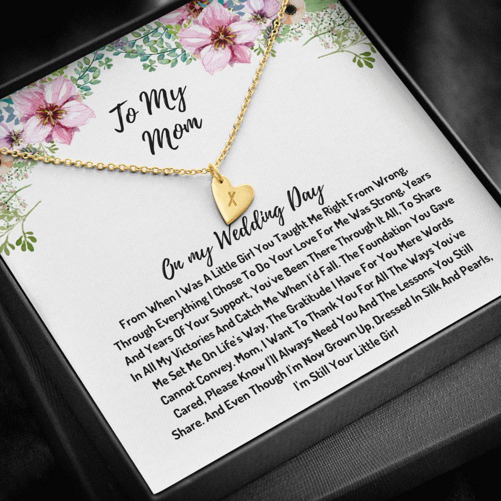 Mother Of The Bride Hearts Necklace- I Am Still Your Little Girl
