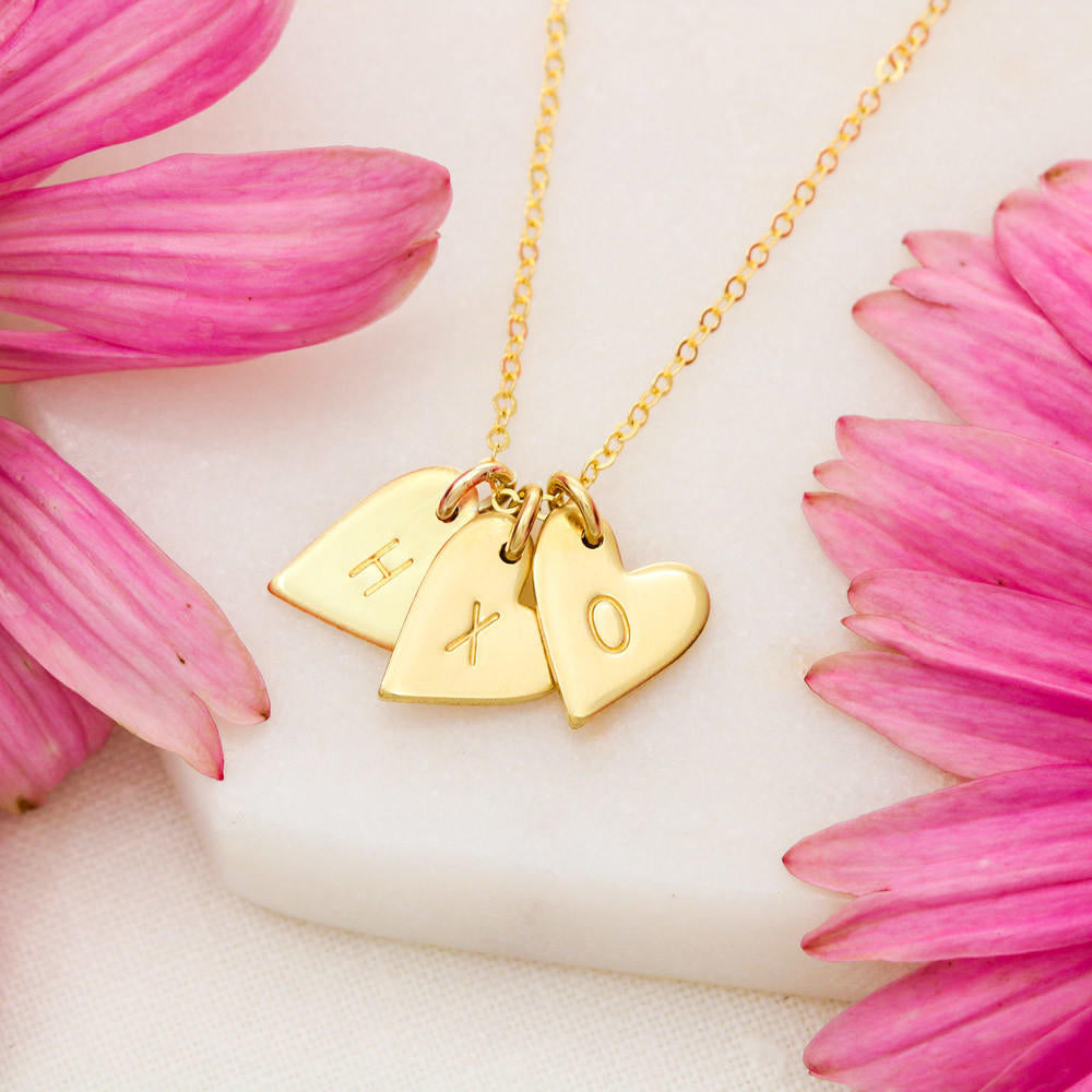 Collar de Corazones- Hermana Te Quiero