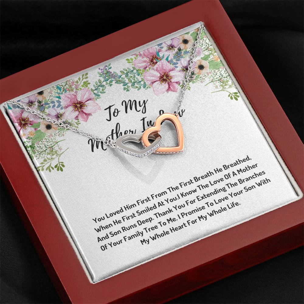 To My Mother In Law- I Promise To Love Your Son