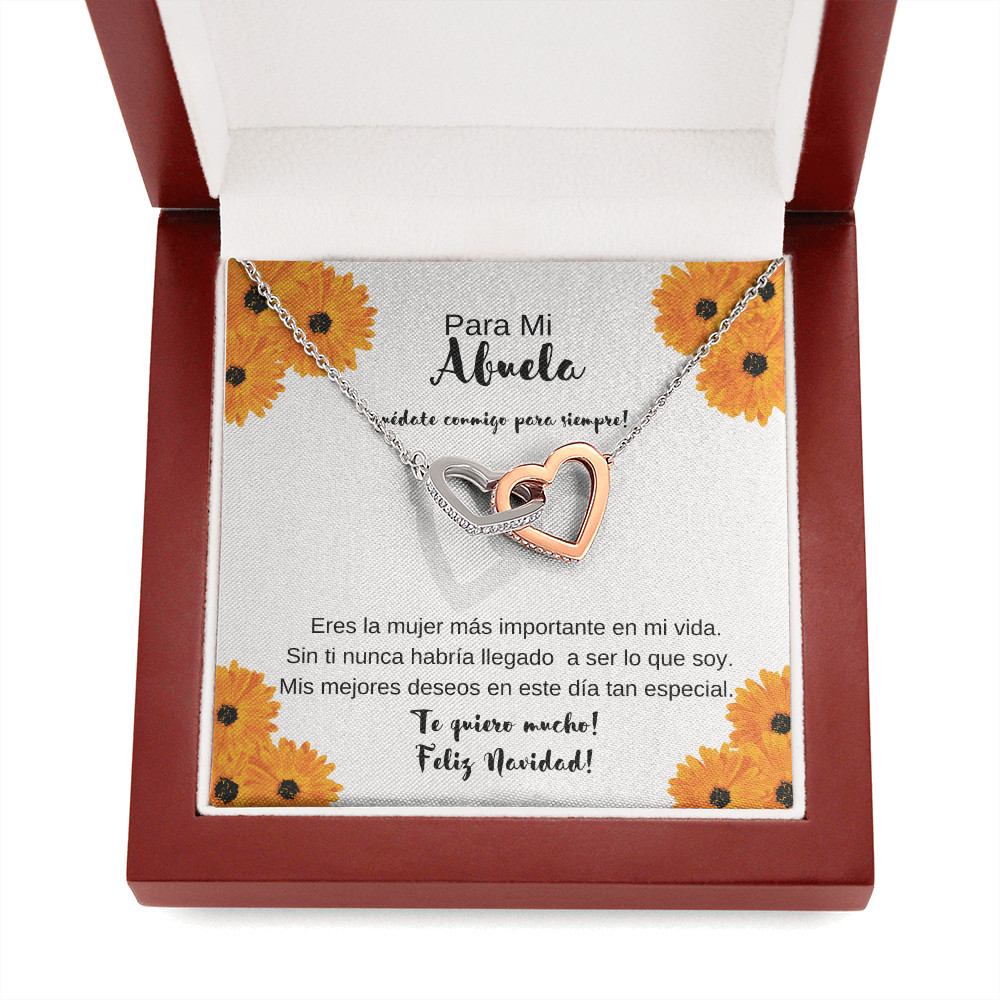 Abuela quédate conmigo para siempre feliz navidad