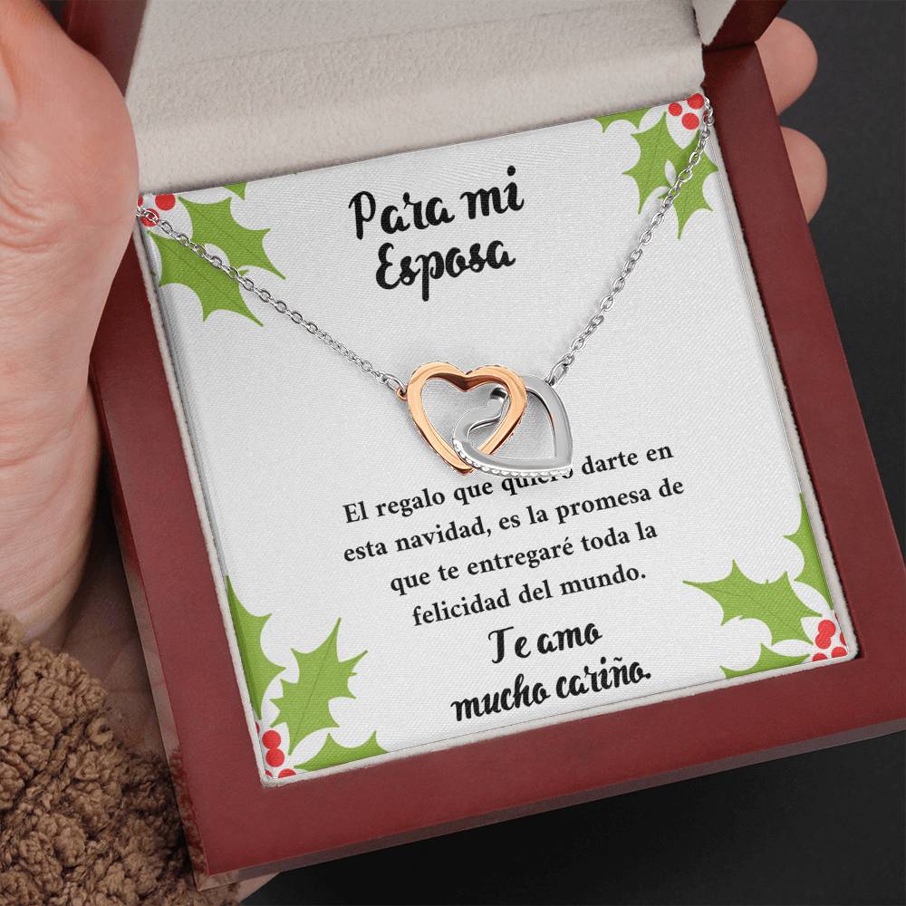 Para mi Esposa te entregaré toda la felicidad del mundo