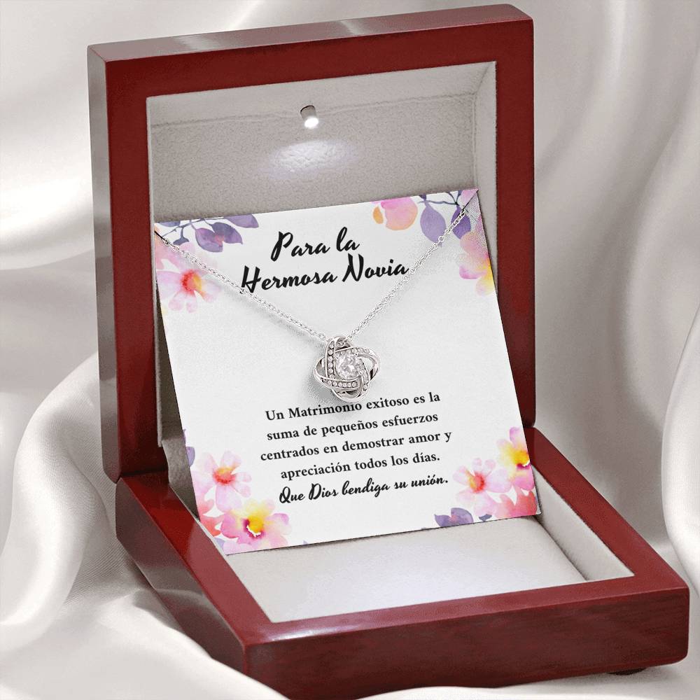 Para la hermosa novia que Dios bendiga su unión