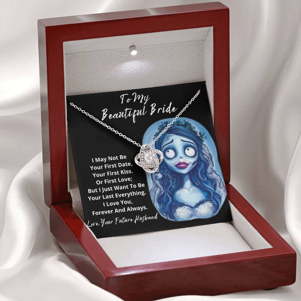 Corpse Bride necklace - I want to be your last everything