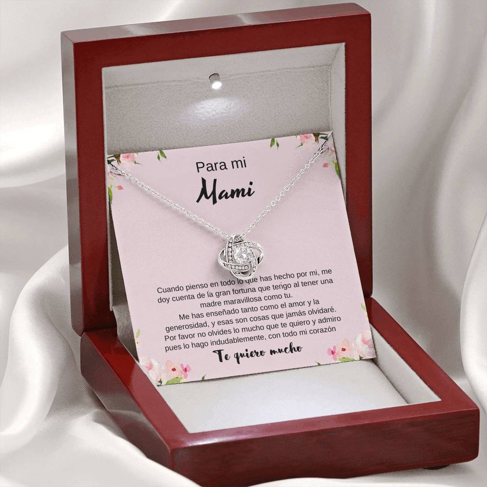 Para mi Mami me has enseñado tanto