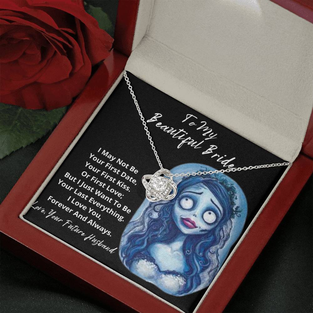 Corpse Bride necklace - I want to be your last everything