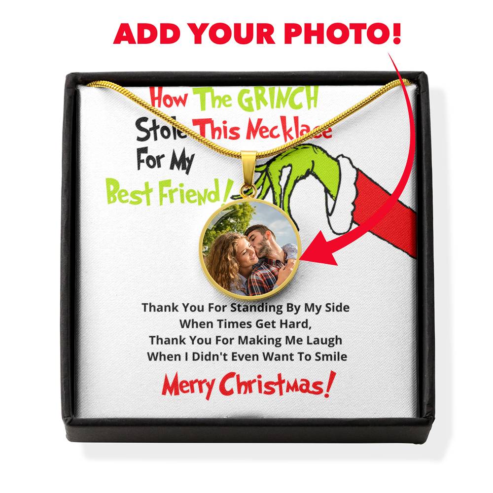 Grinch Necklace For Best Friend