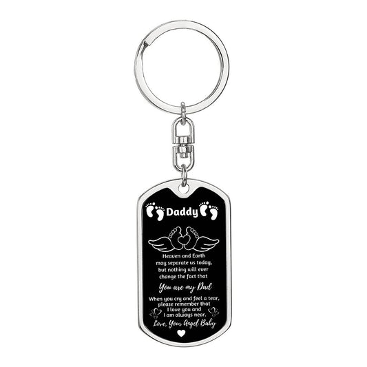 Angel Baby Keychain