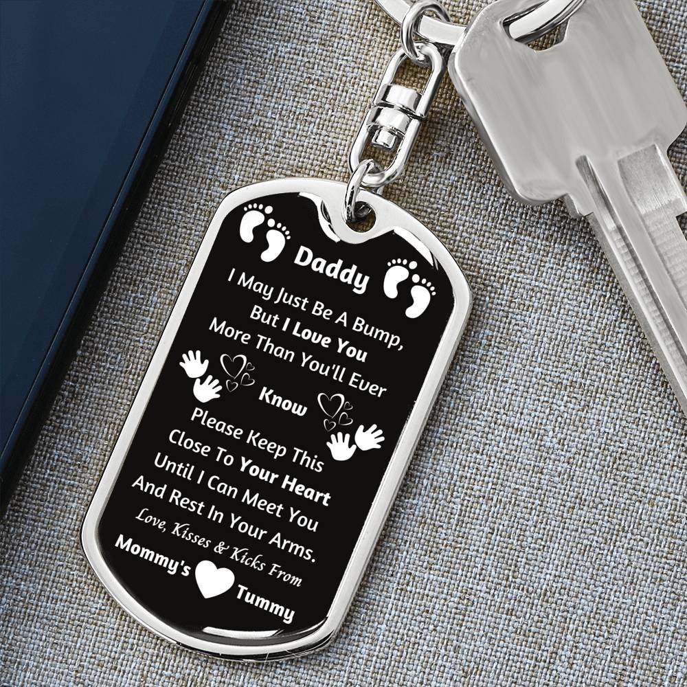 New Dad keychain- Love From Bump 2