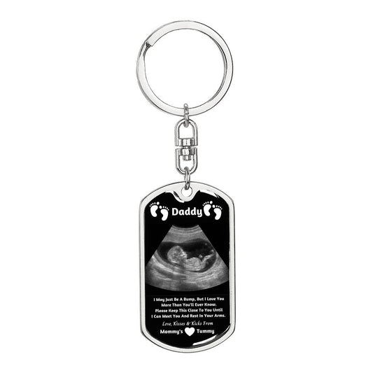 new dad keychain