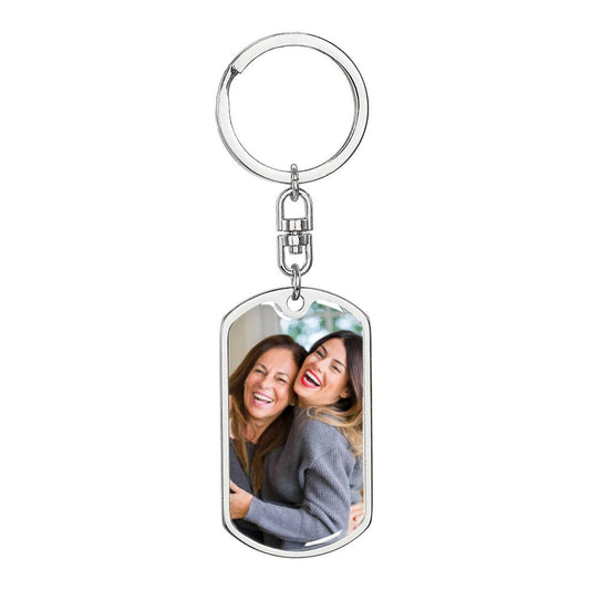 Mother and Daughter keychain