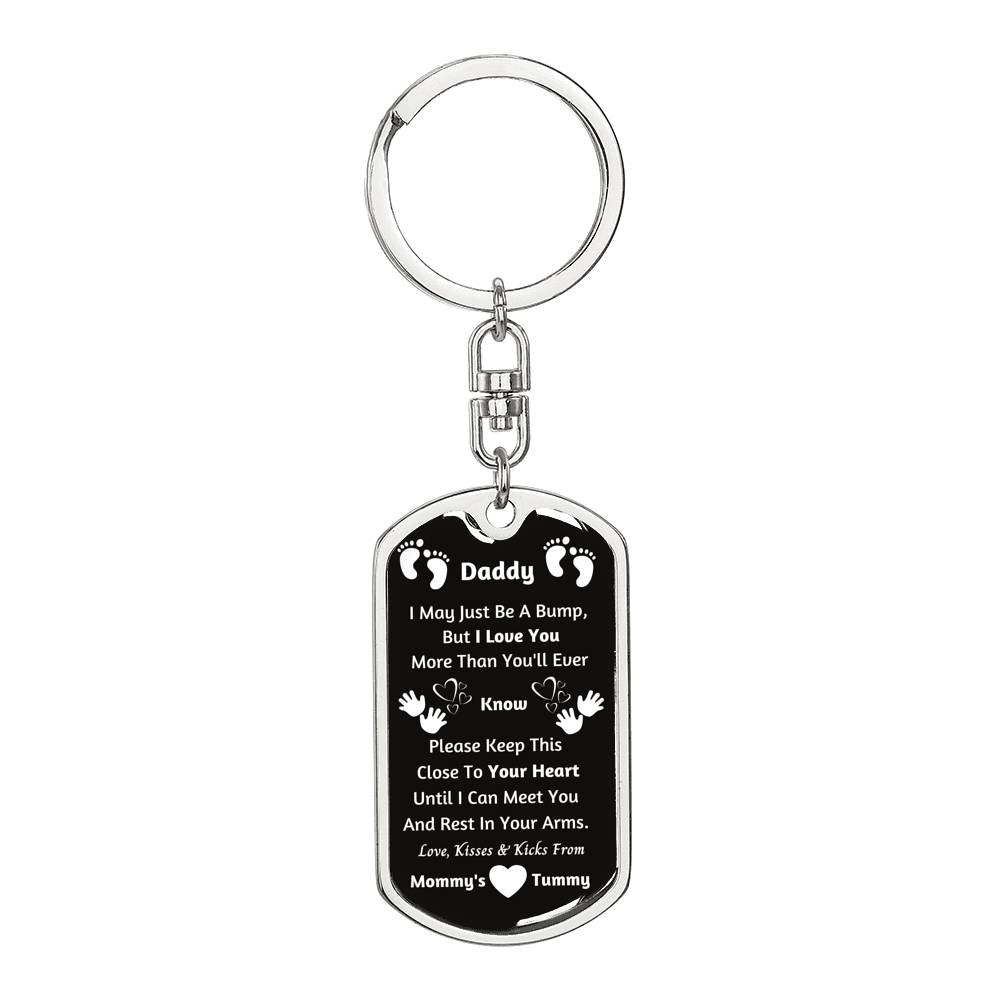 New Dad keychain- Love From Bump 2