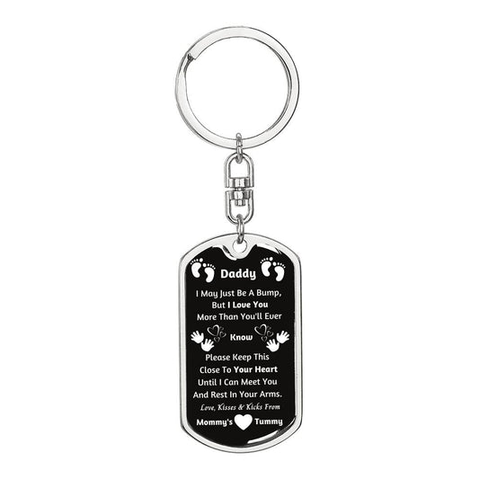 New Dad keychain- Love From Bump 2