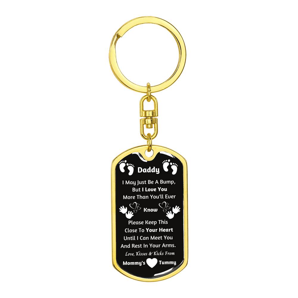 New Dad keychain- Love From Bump 2