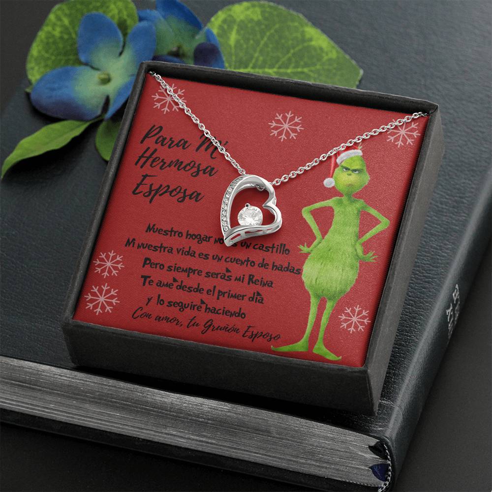 Grinch necklace para esposa 2