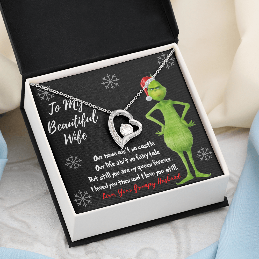 Grinch necklace for Wife 2