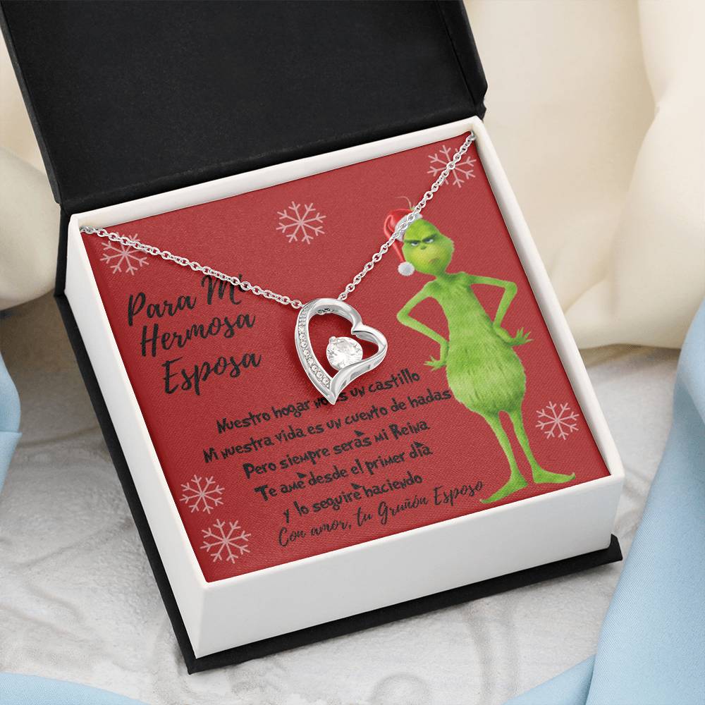 Grinch necklace para esposa 2
