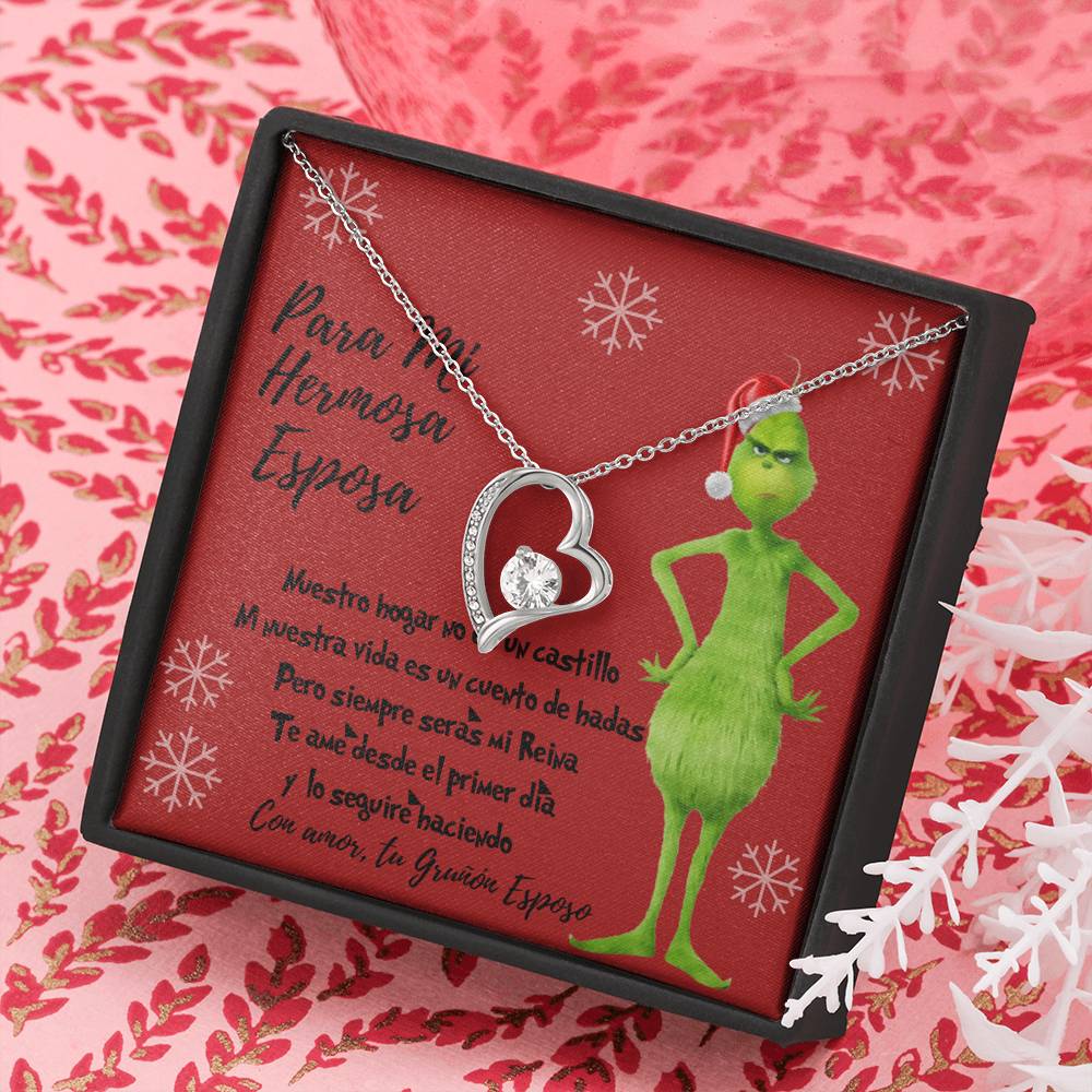 Grinch necklace para esposa 2