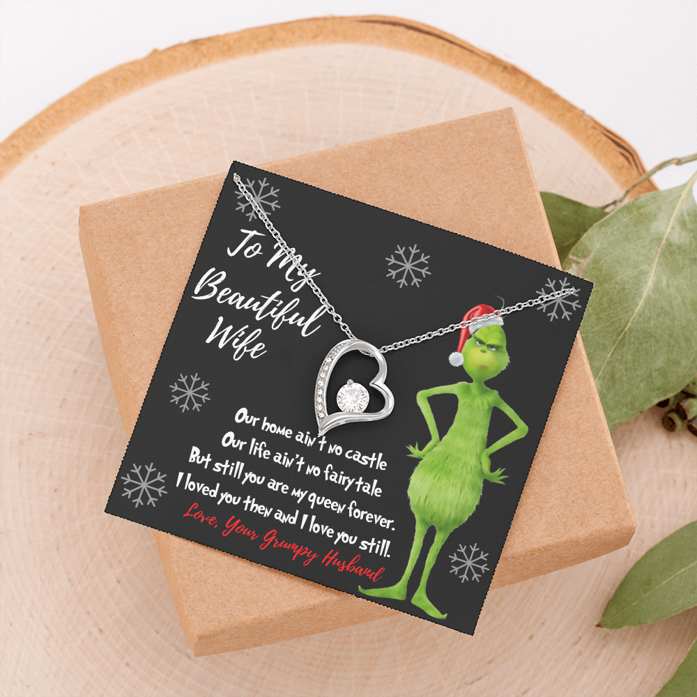 Grinch necklace for Wife 2