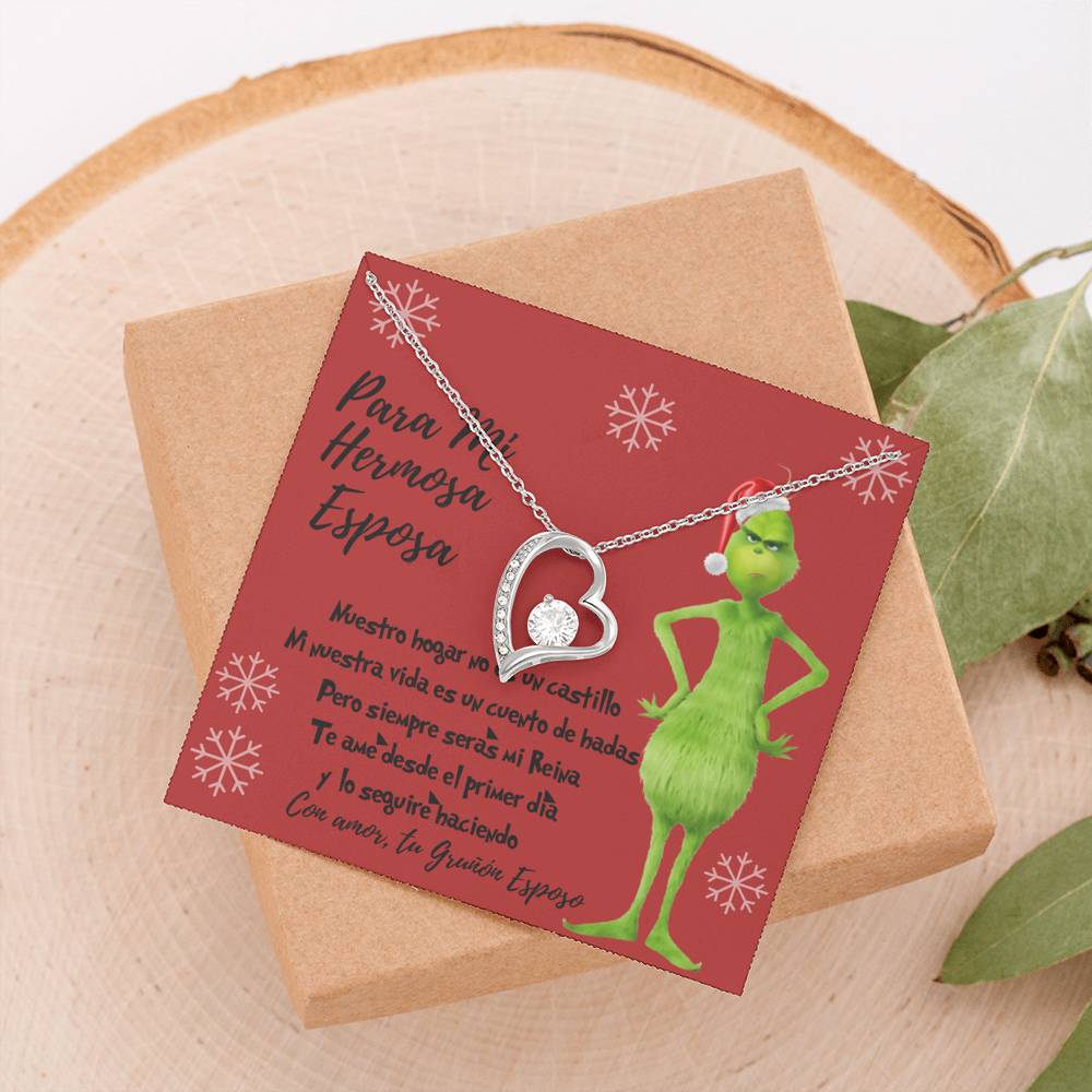 Grinch necklace para esposa 2