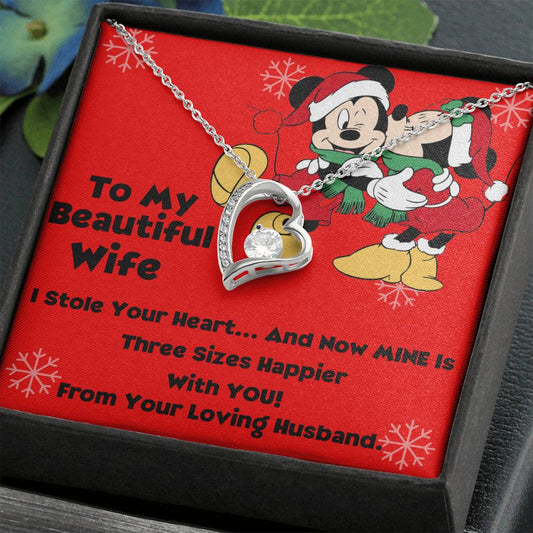 Minnie mouse necklace for Wife