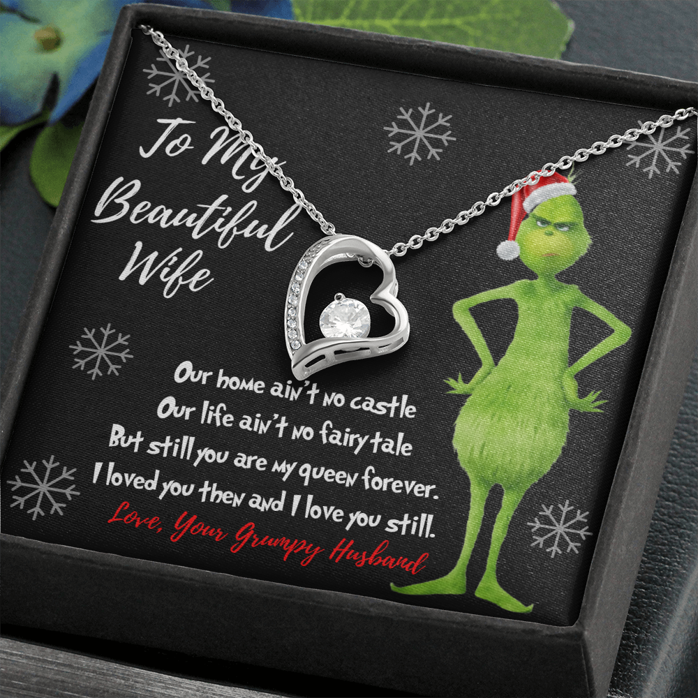 Grinch necklace for Wife 2