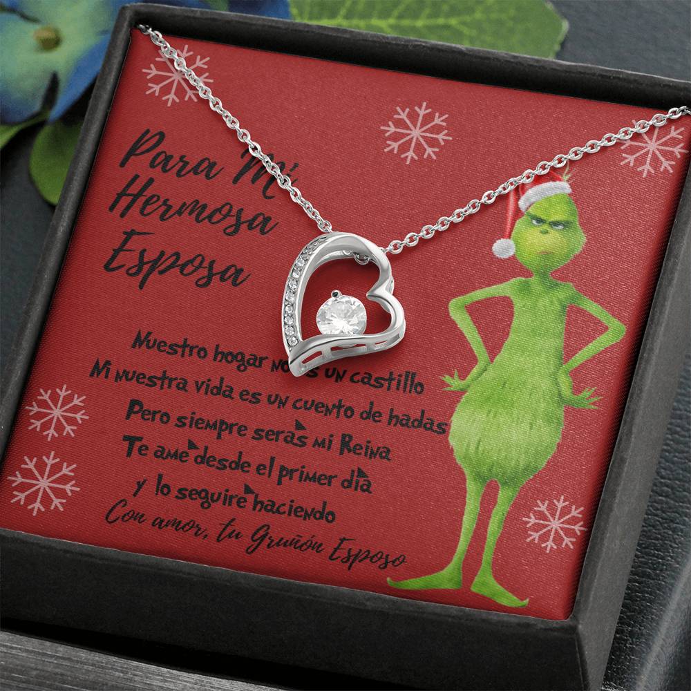 Grinch necklace para esposa 2