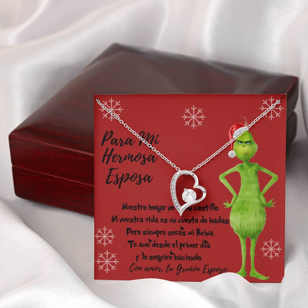 Grinch necklace para esposa 2