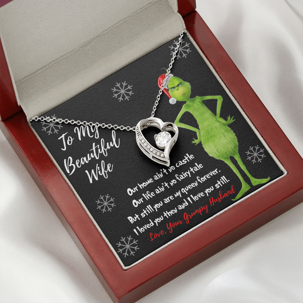 Grinch necklace for Wife 2
