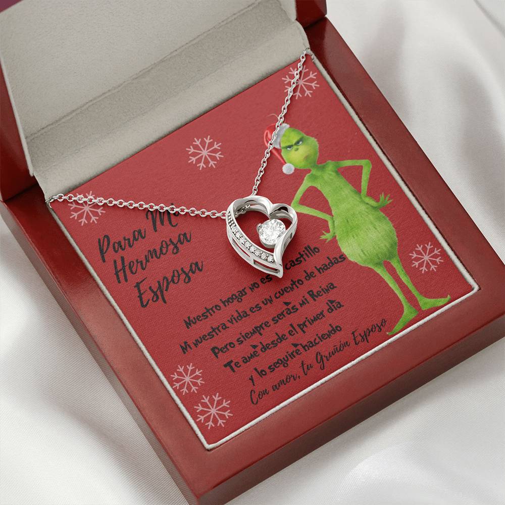 Grinch necklace para esposa 2