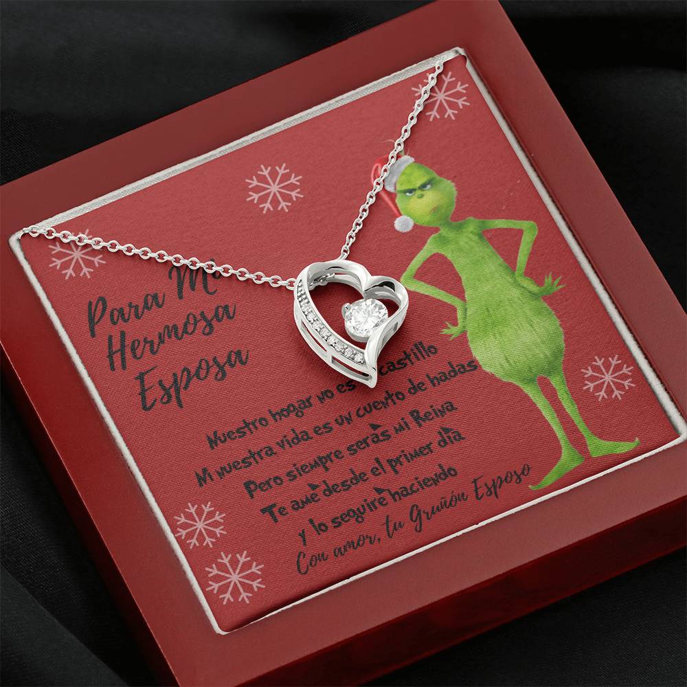 Grinch necklace para esposa 2