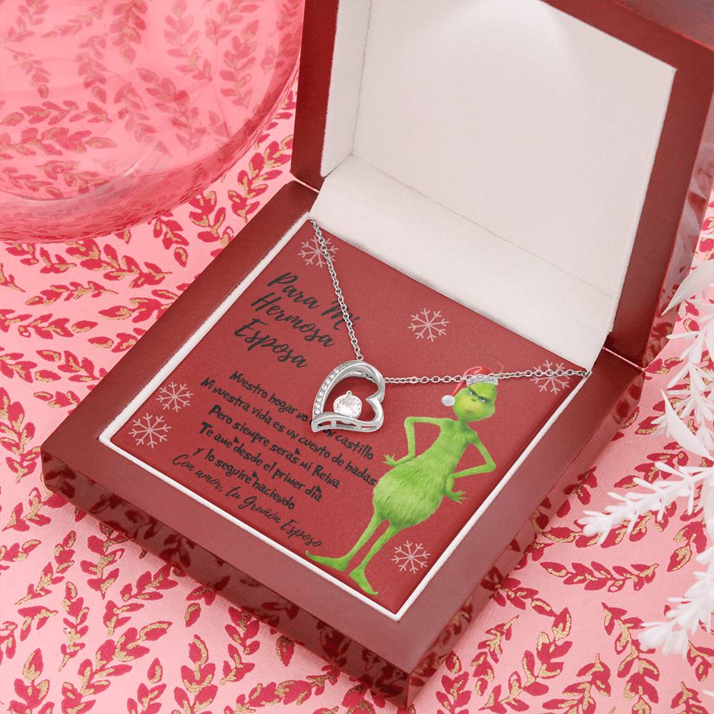 Grinch necklace para esposa 2