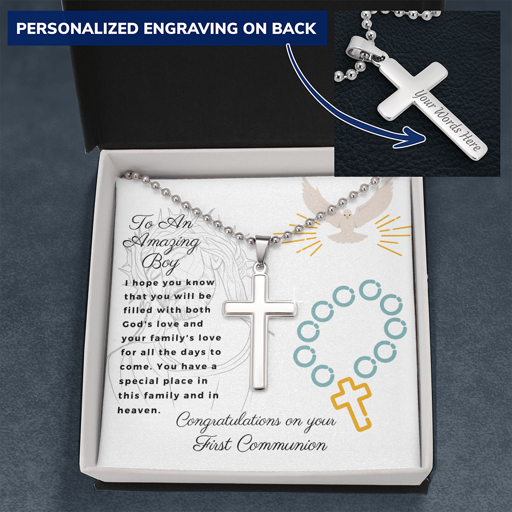 To an amazing boy on his first communion