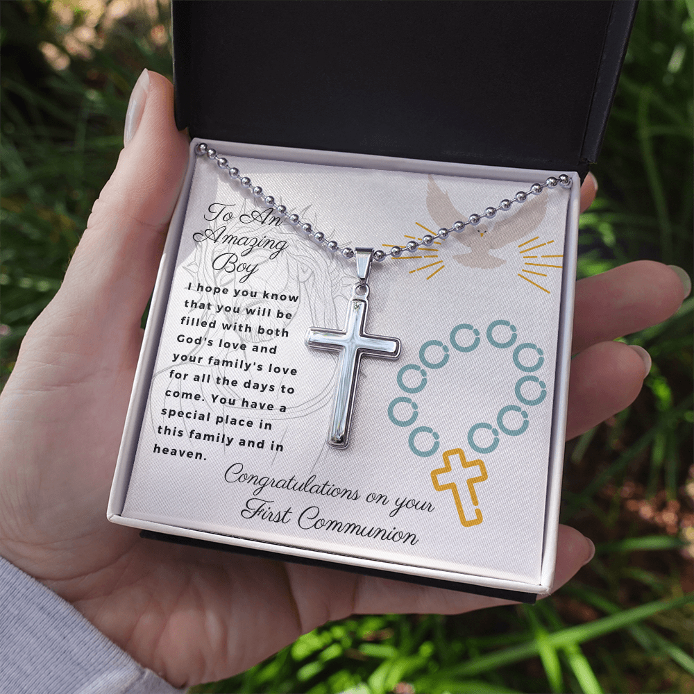 To an amazing boy on his first communion