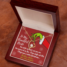Load image into Gallery viewer, Grinch White Christmas for Bride
