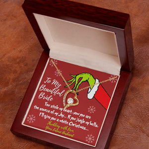 Grinch White Christmas for Bride