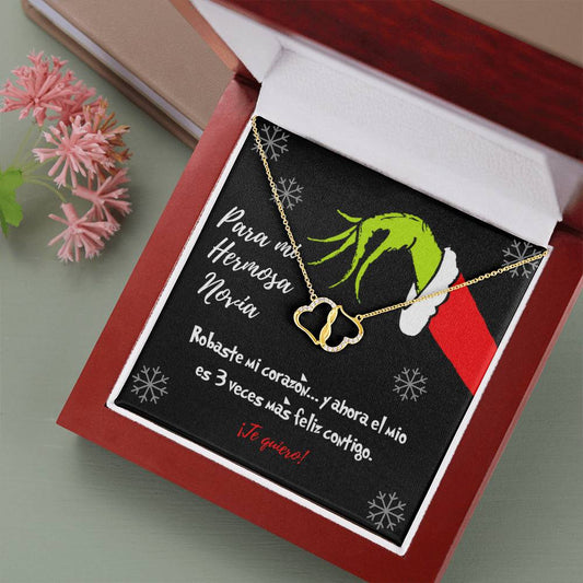 Grinch solid gold para novia
