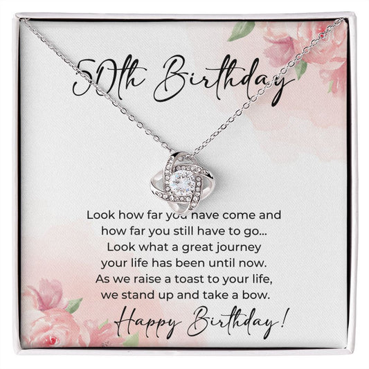 50th Birthday - Look How Far You Have Come