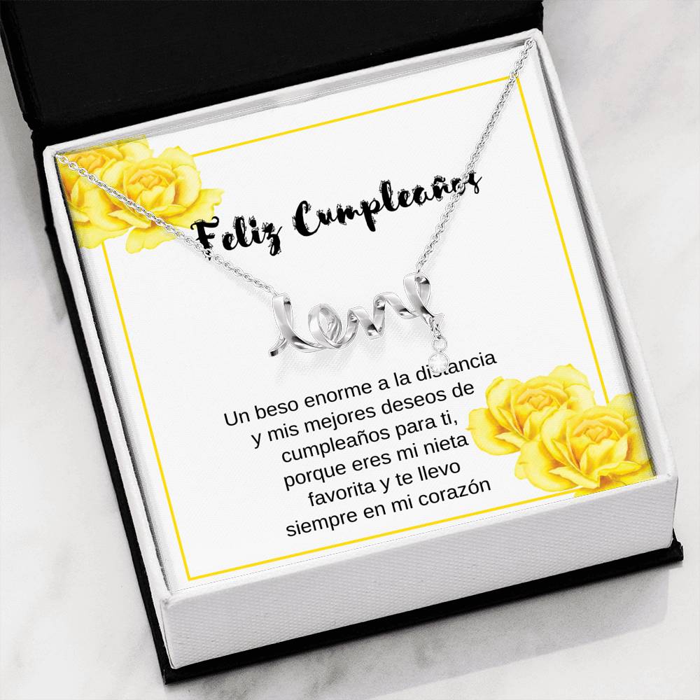 Feliz cumpleaños - Eres mi nieta favorita