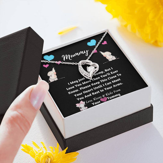 Mummy Heart  Necklace- Love From Your Tummy
