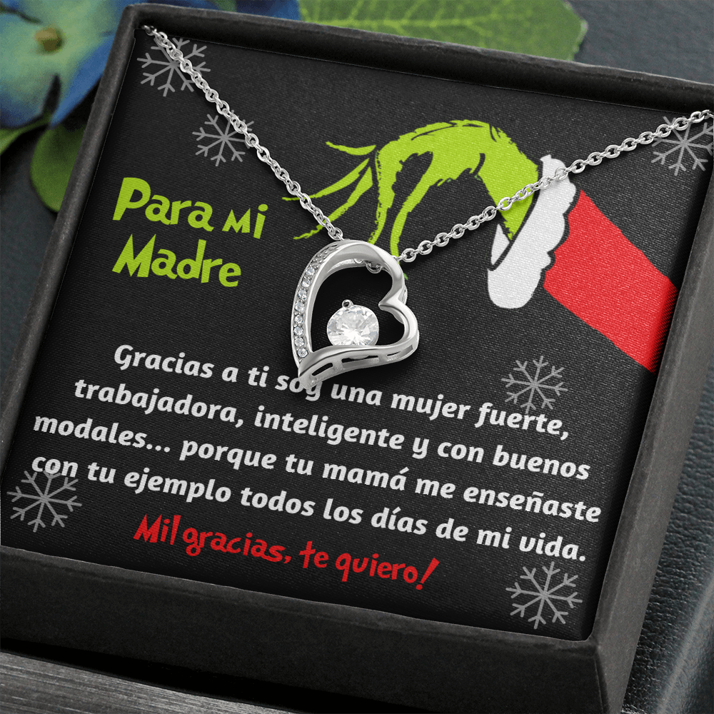 Grinch heart para mamá
