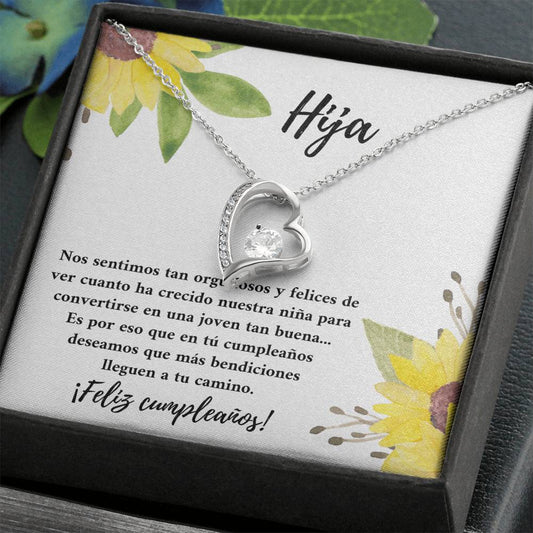 Hija estamos tan orgullosos y felices
