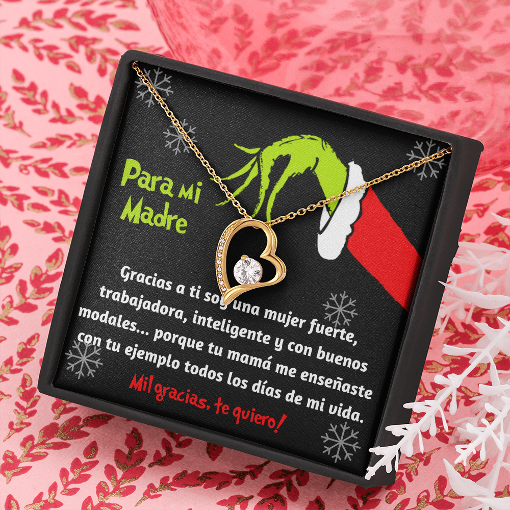 Grinch heart para mamá