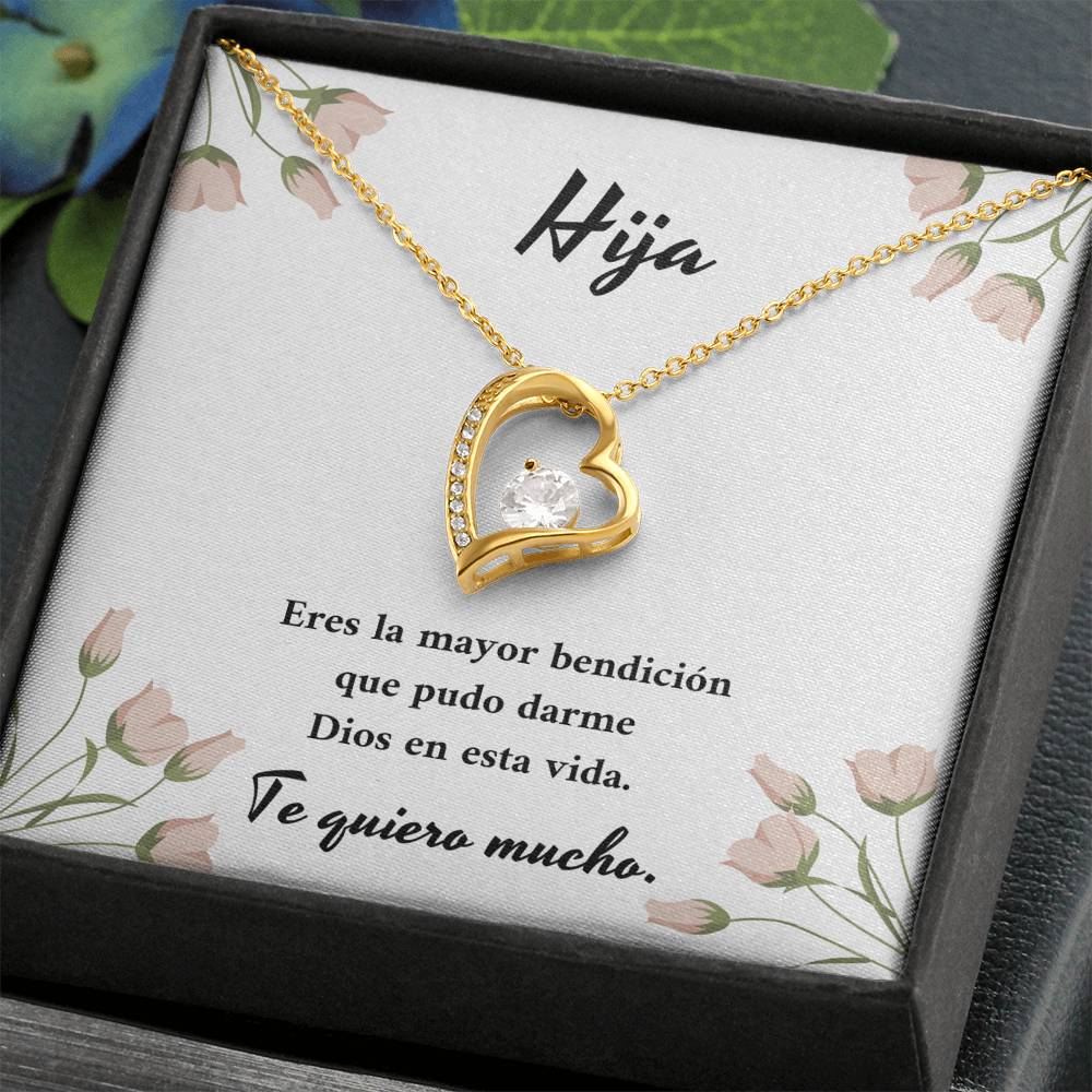 Hija eres mi mayor bendición