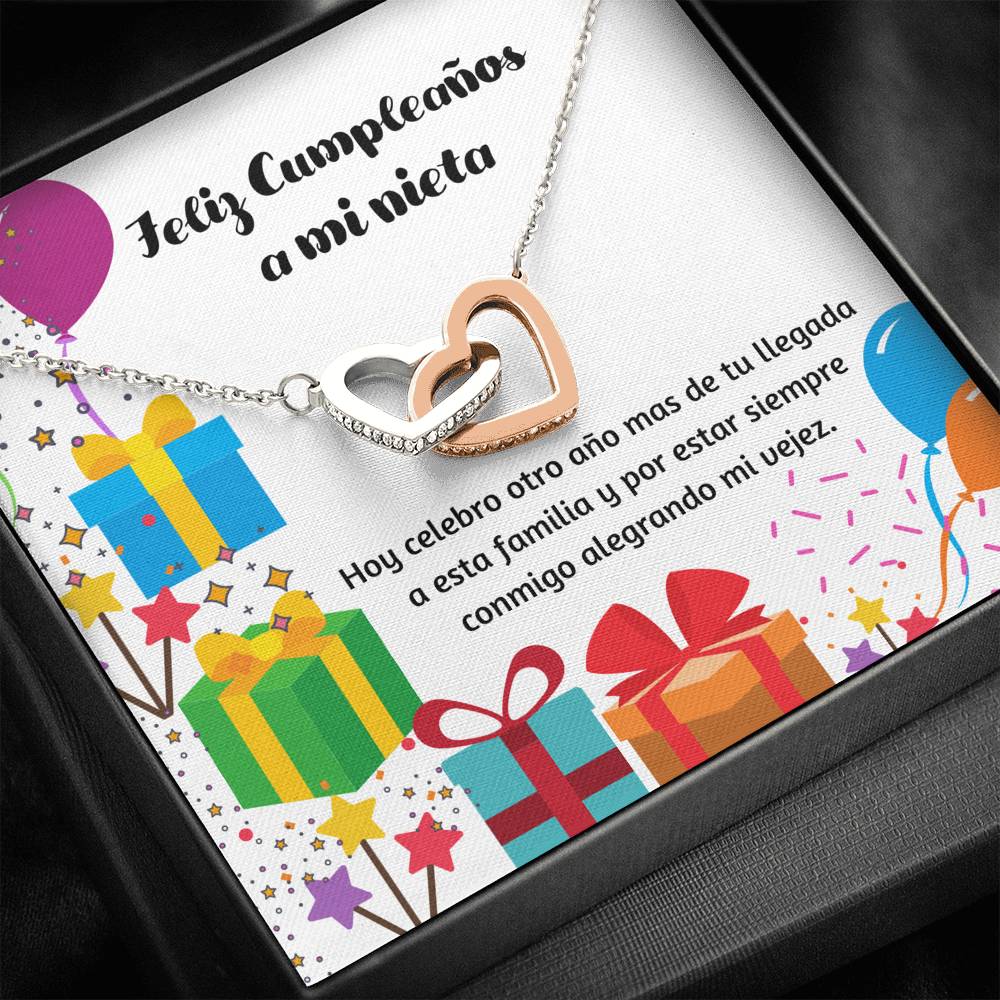 Feliz cumpleaños a mi Nieta - Gracias por alegrar mi vejez