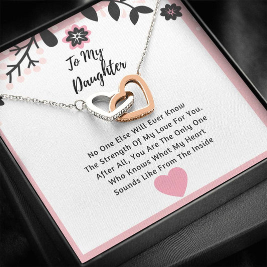 Daughter Hearts Necklace- The Strength Of My Love 1