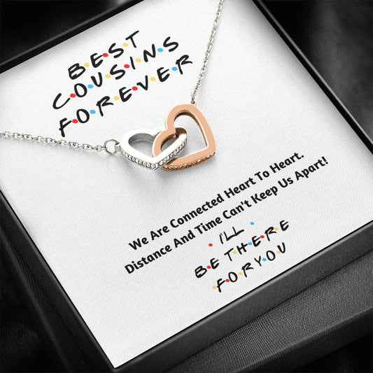 Best Cousins Forver Heart Necklace 1