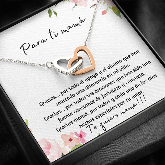 Para ti Mamá gracias por tu apoyo y aliento