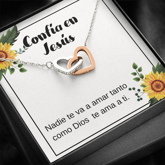 Confía en Jesús el te ama