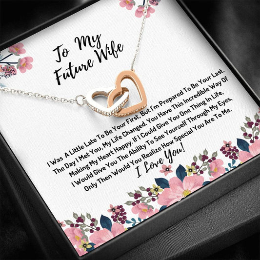 To My Future Wife Infinity Heart Necklace- You Are Special To Me