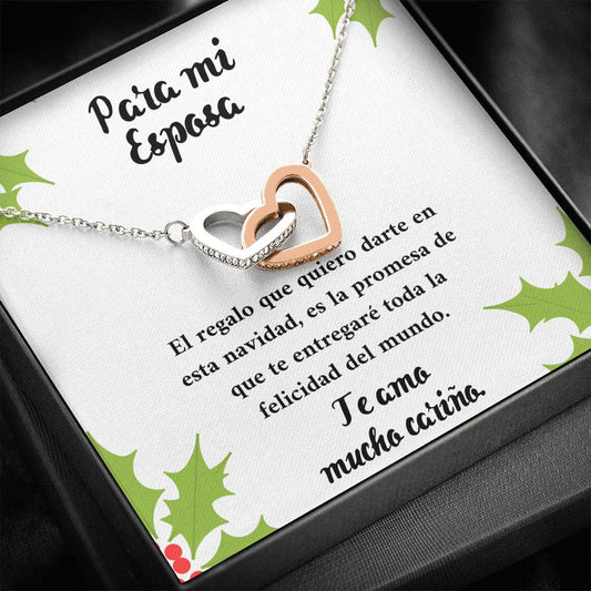 Para mi Esposa te entregaré toda la felicidad del mundo